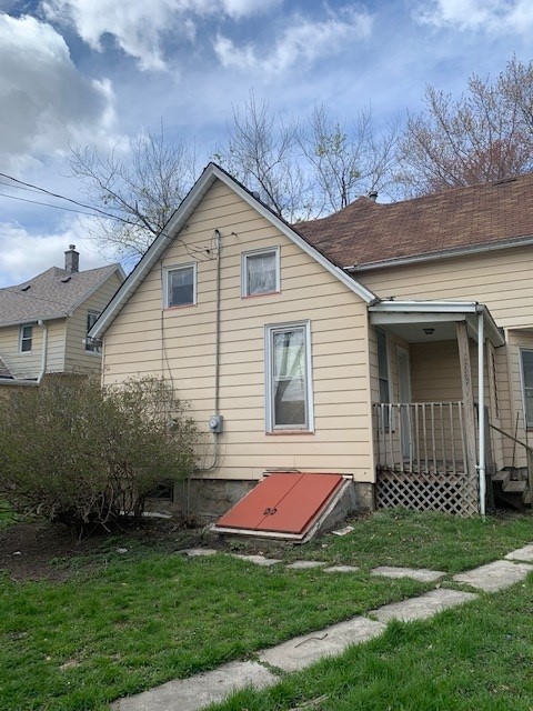 Rear — before