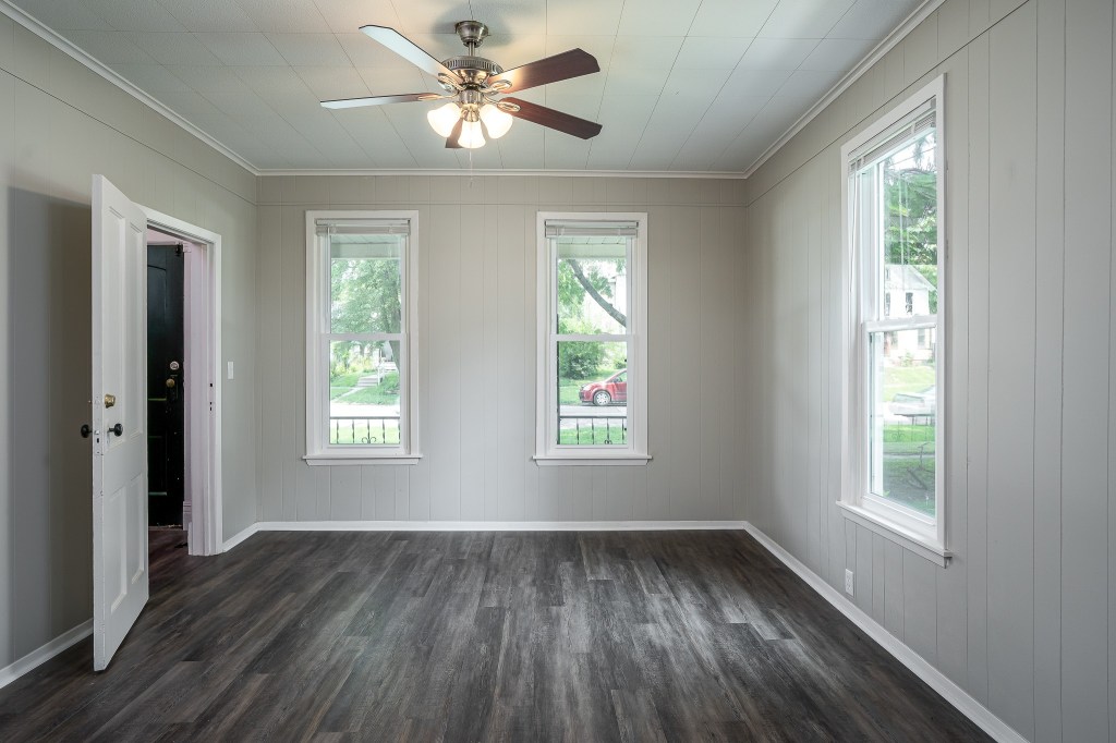 Front room — after