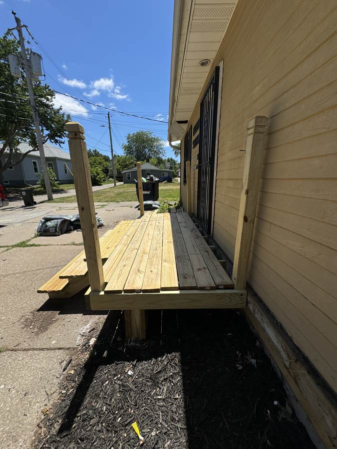 3111 Brady — during, new side steps